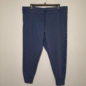 Reebok Men’s Gorpcore Blue Drawstring Jogger Cotton Blend Sweatpants Size XXXL